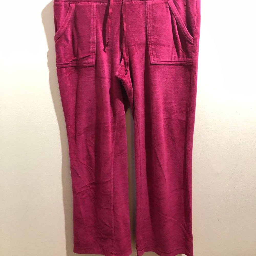 🎉2 for $10 pink velvet sweats